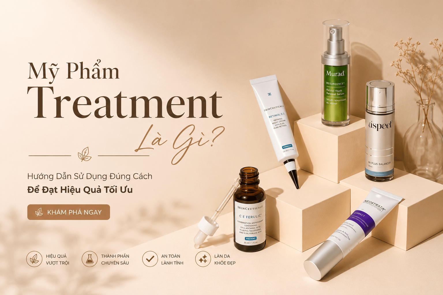 Mỹ Phẩm Treatment Là Gì?