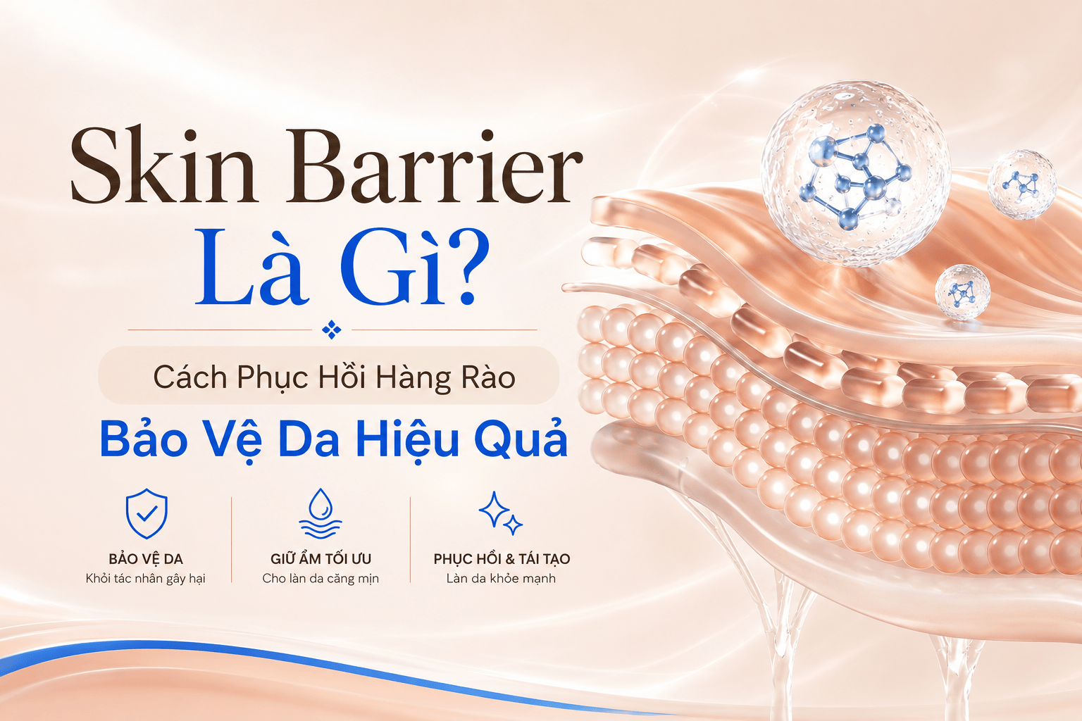 Skin Barrier Là Gì? Cách Phục Hồi Hàng Rào Bảo Vệ Da Hiệu Quả